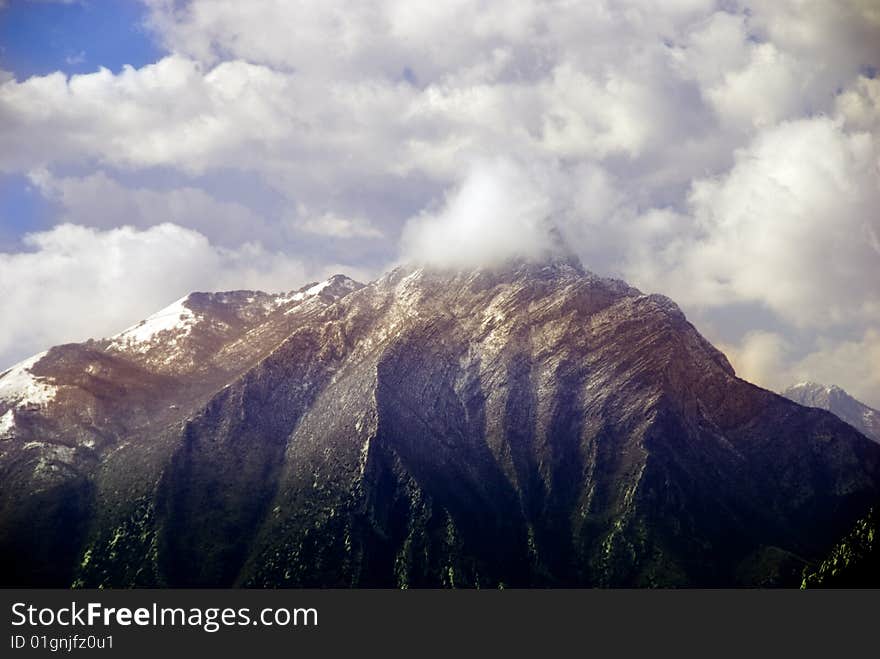 Mountain in the north if Italy. Mountain in the north if Italy