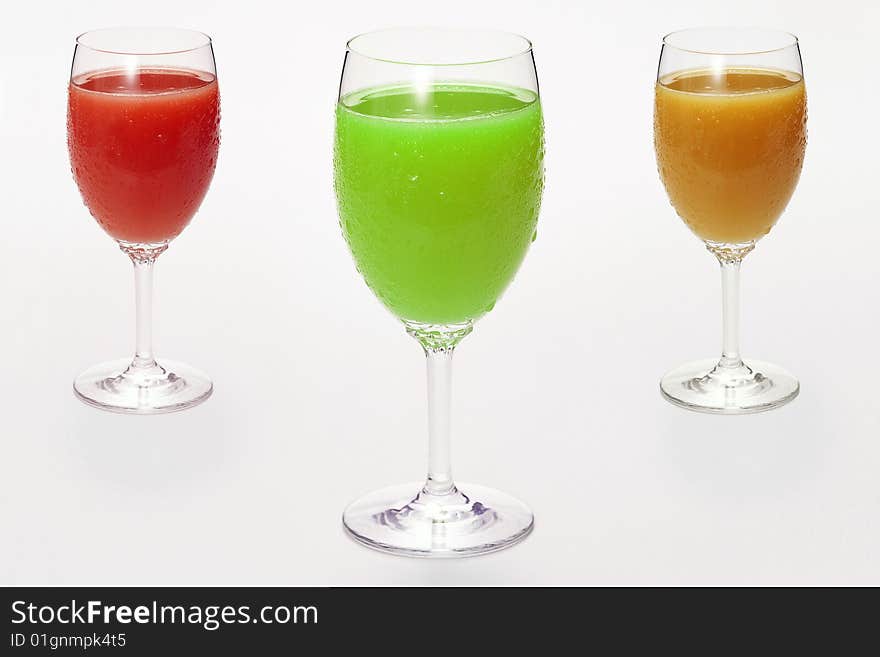 Nature fresh fruit juice