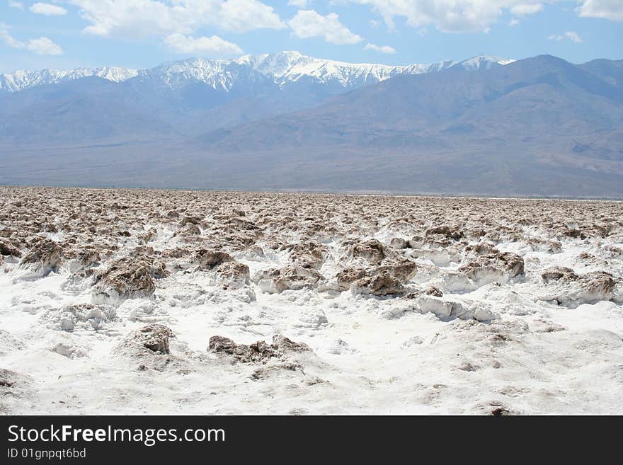 Devils Golf Course in Death Valley