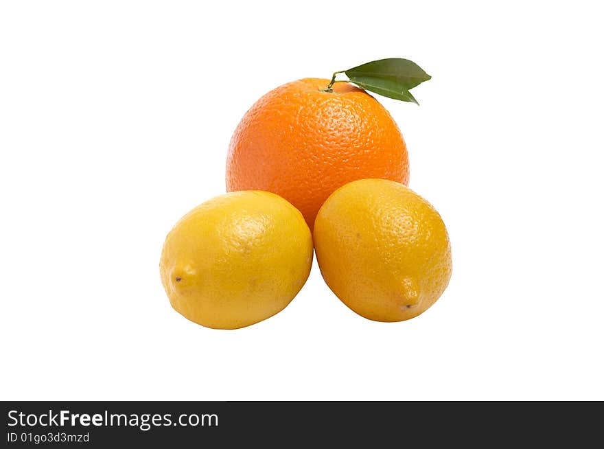 Juicy tropical fresh fruits isolated on a white background. Juicy tropical fresh fruits isolated on a white background.