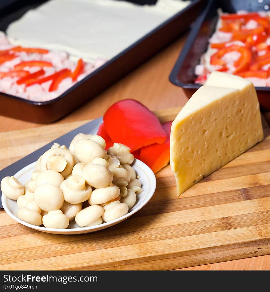 Stock photo: kitchen: an image of food in the kitchen