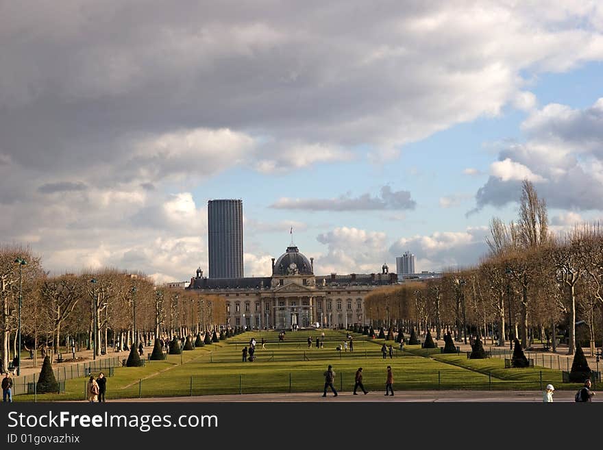 Paris landscape