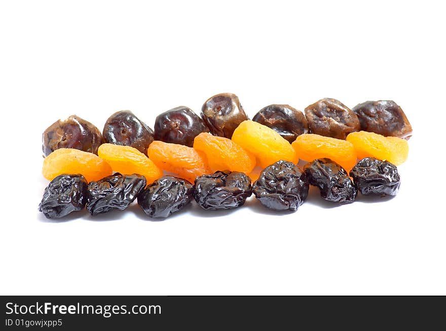 Composition from dried fruits.