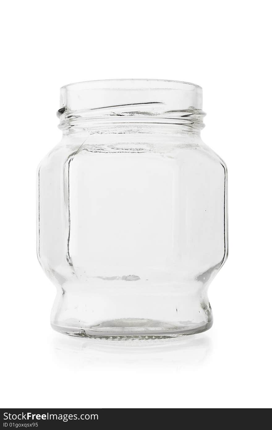 Empty Glass Jar