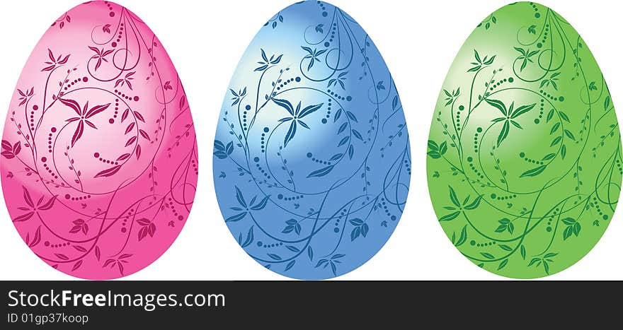 Color eggs