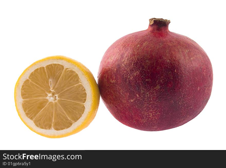 Lemon And Pomegranate