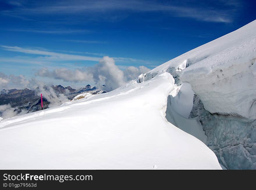 Mount Titlis Glacier