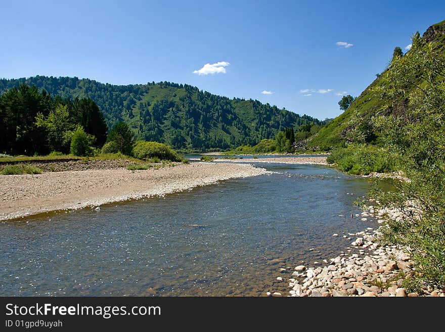 River In The Mountains