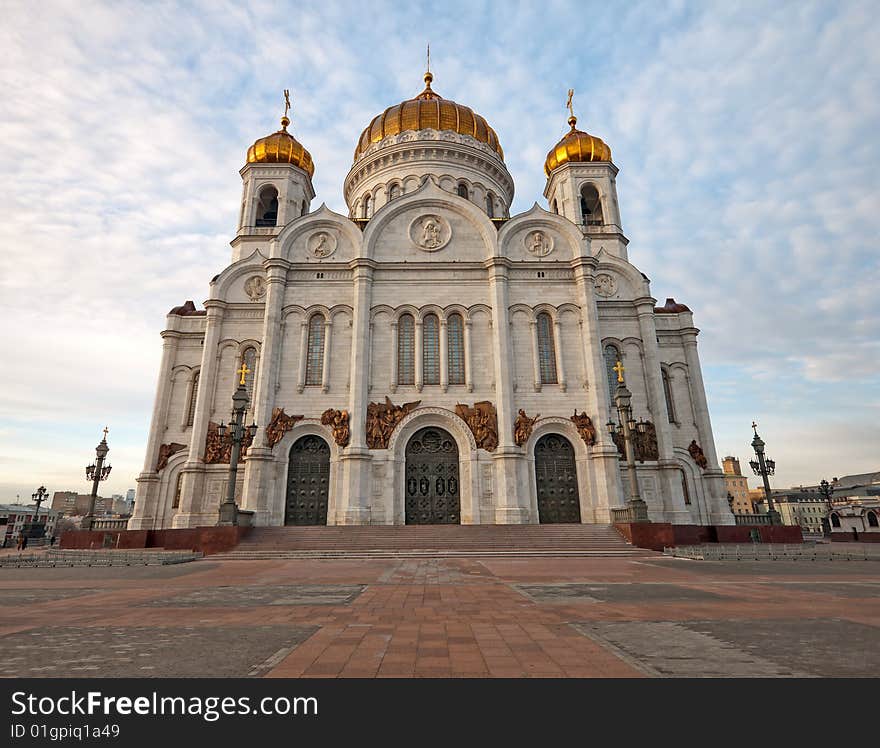 Cathedral of Christ the Savior in Moscow