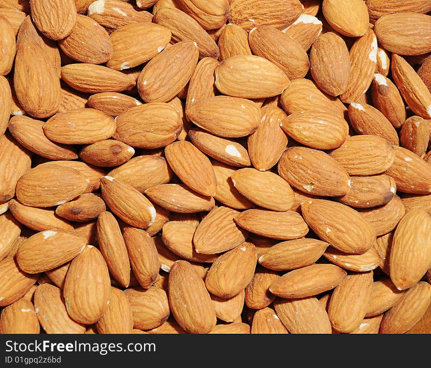 Almond background