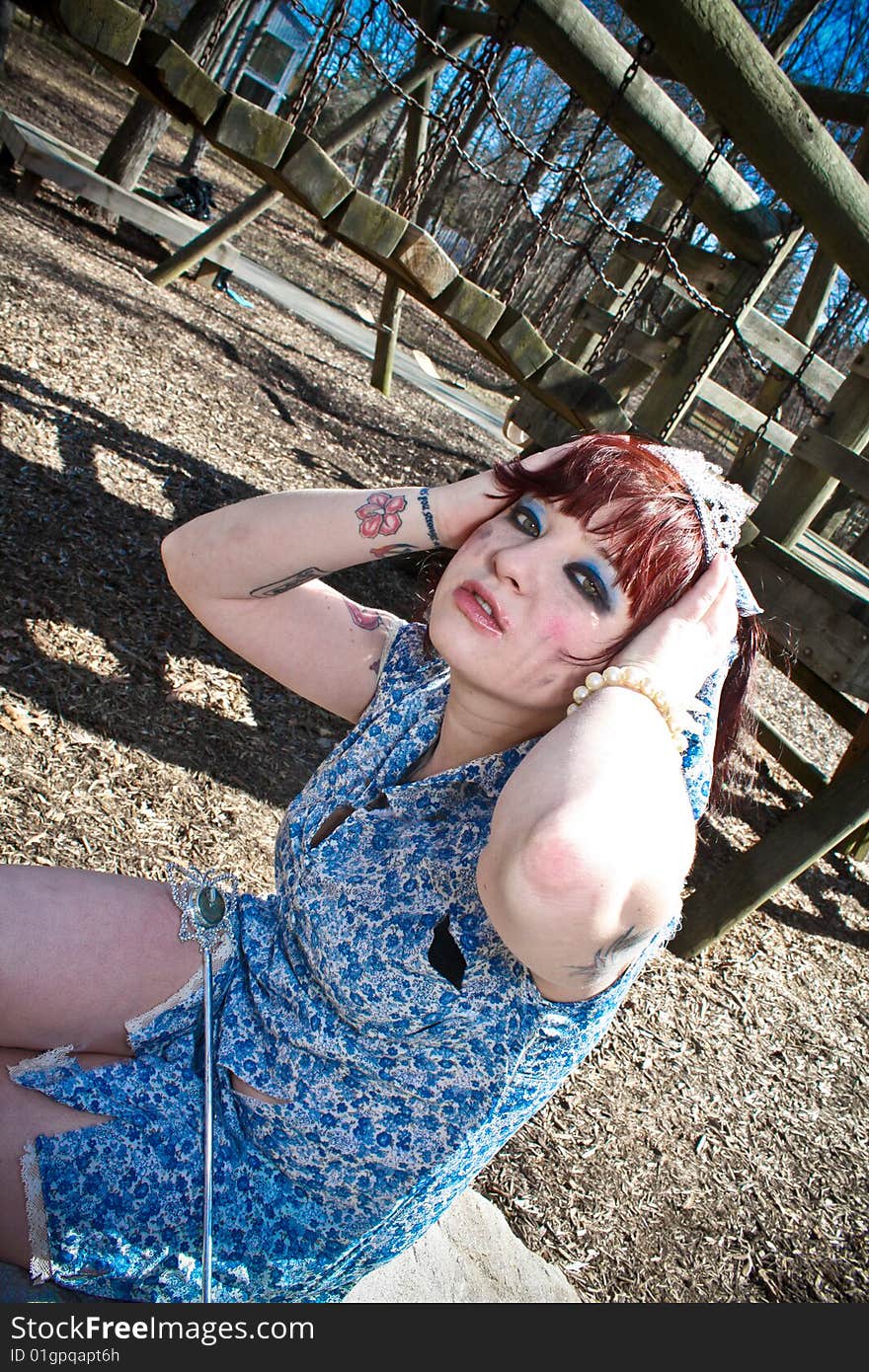 Girl at Playground