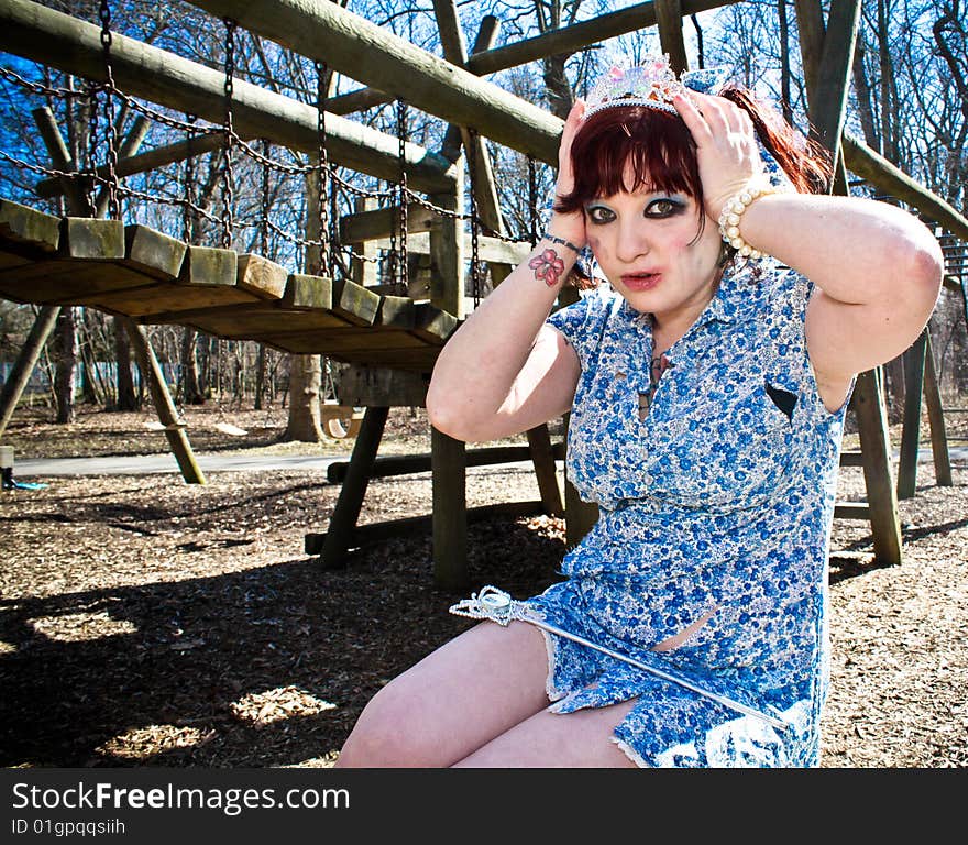 Girl at Playground