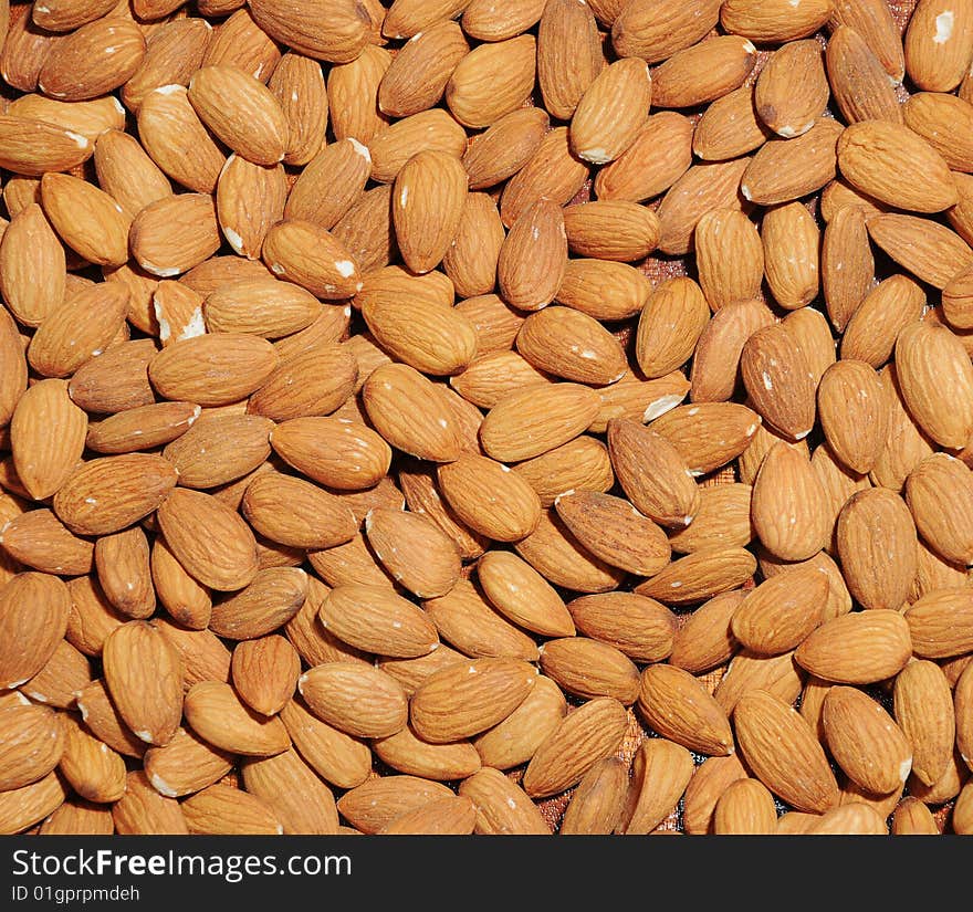 Almond background