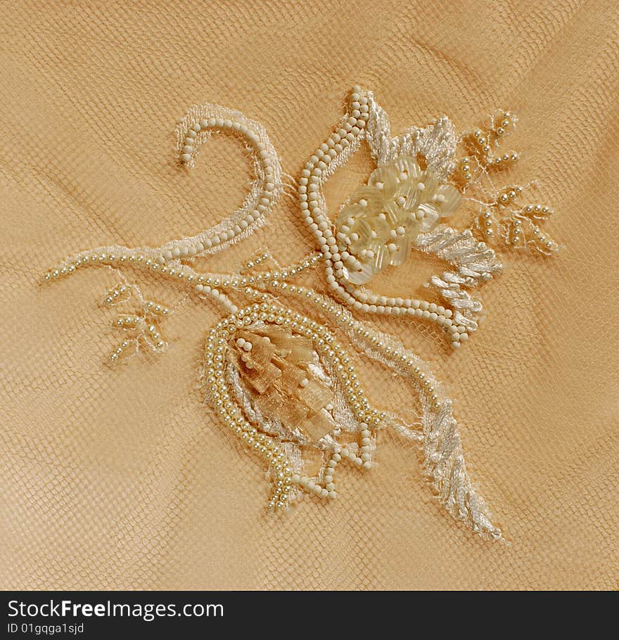 Silk lace texture