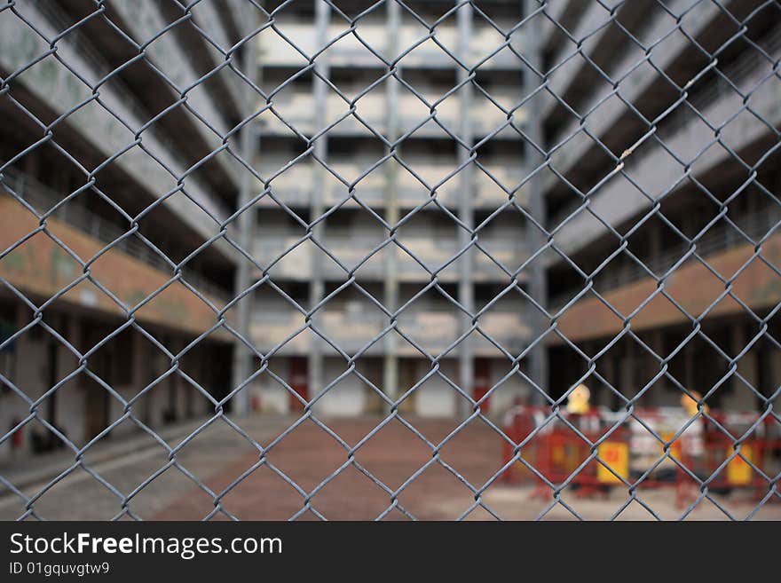 Shek Kip Mei Estate is the first public housing estate in Hong Kong and  wasted at the end of 2006.