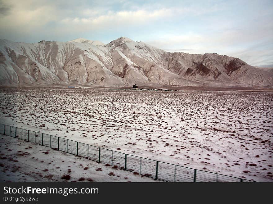 Grand tibetan plateau