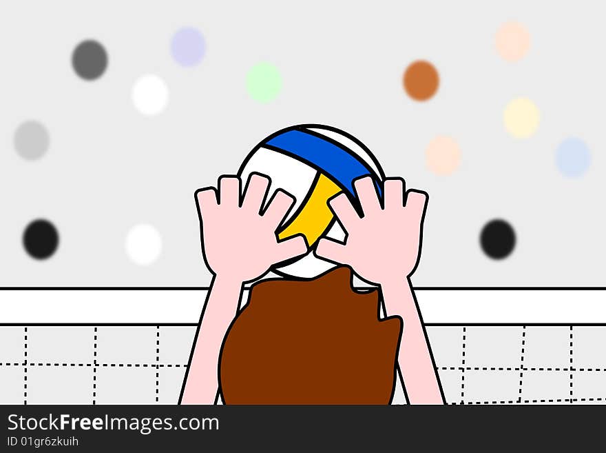 Volleyball block