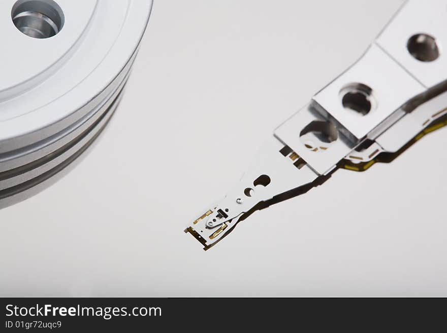 Macro photo - Hard Disk Drive