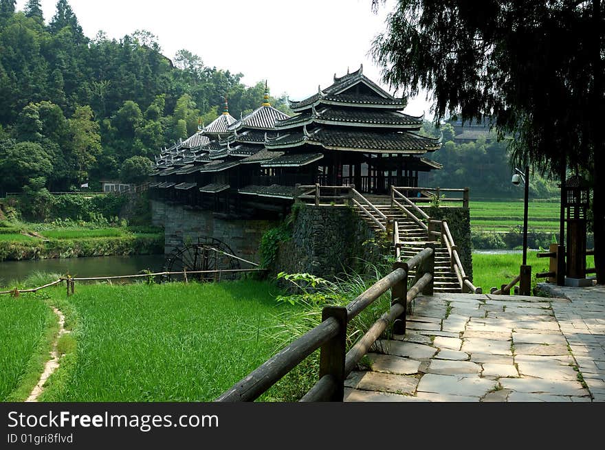 Chinese ancient bridge