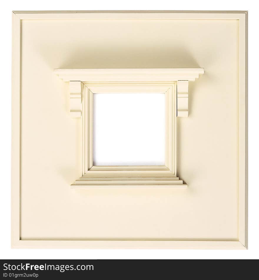 photo of the window with oriel