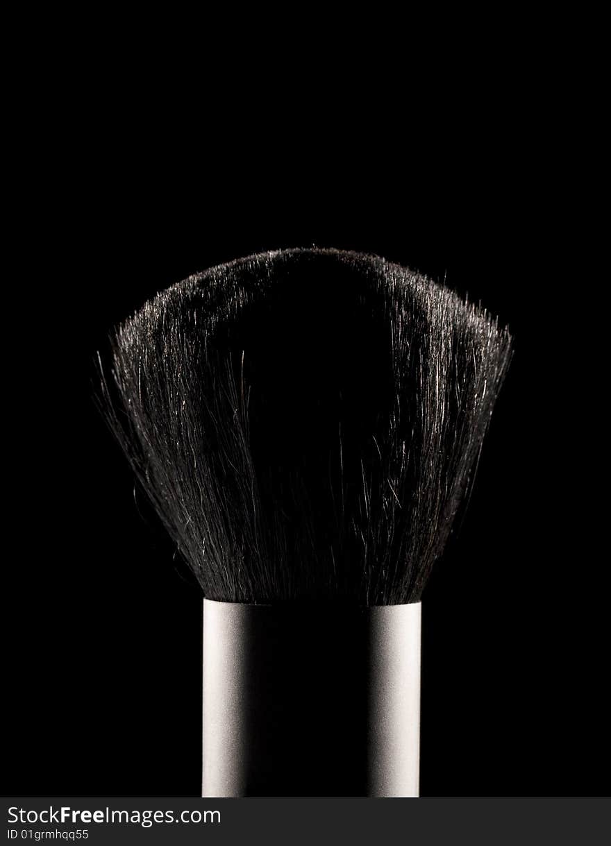 thick black brush