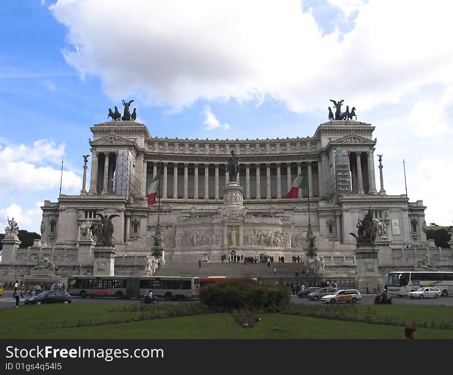 Rome: Vittorio Emanuelle Monument