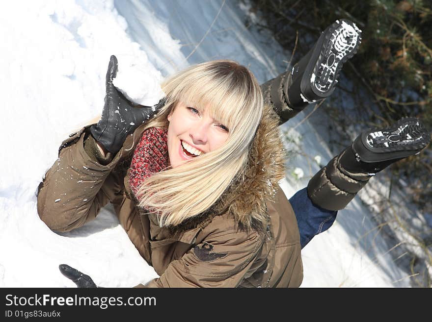 Winter lady