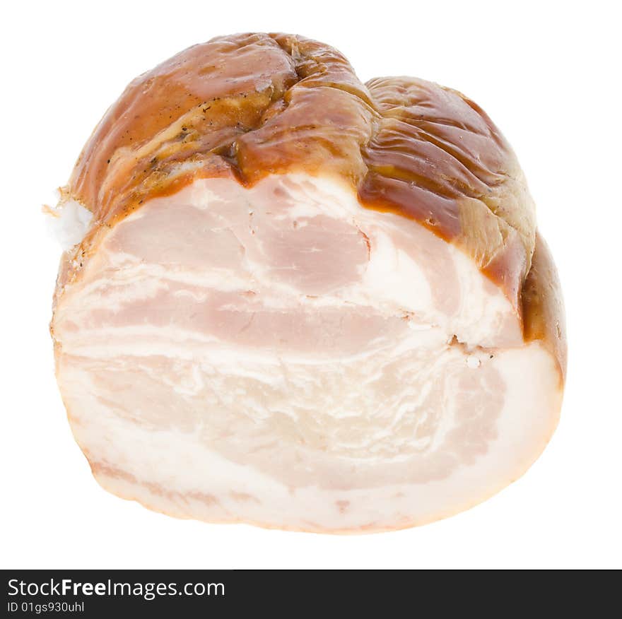 Pork isolated