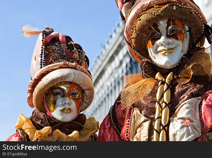 Venice carnival costume