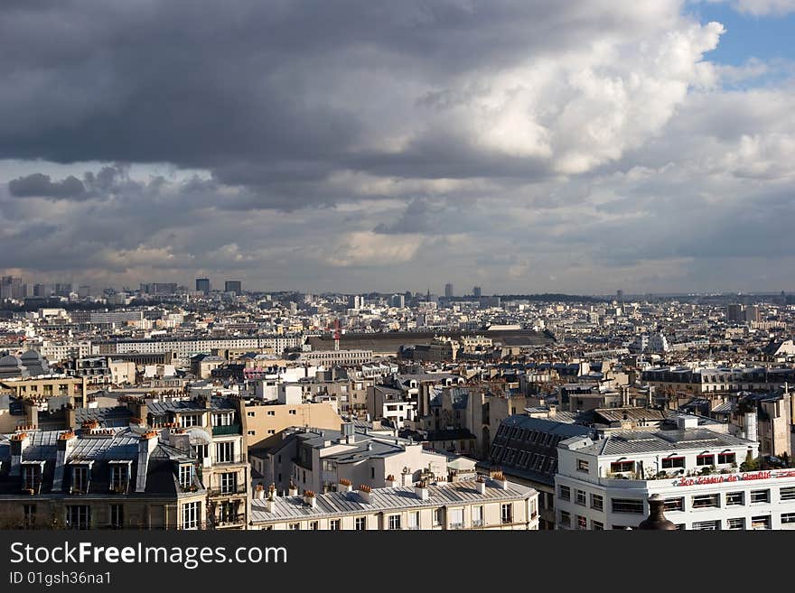 Paris palaces in the centre of the city. Paris palaces in the centre of the city