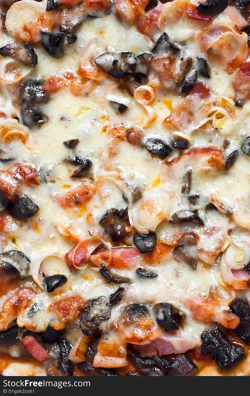 Pizza Closeup