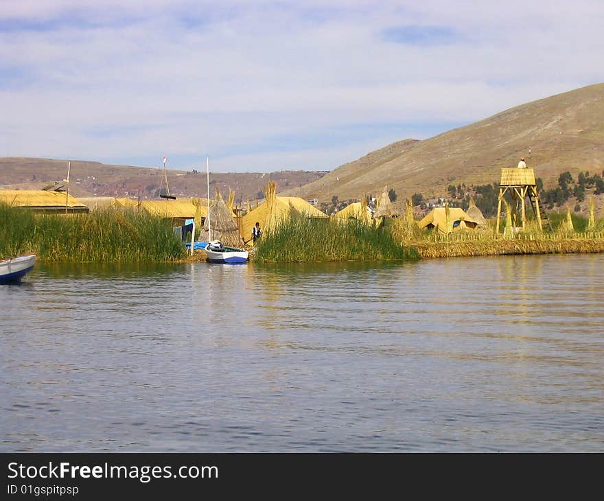 Titicaca lake