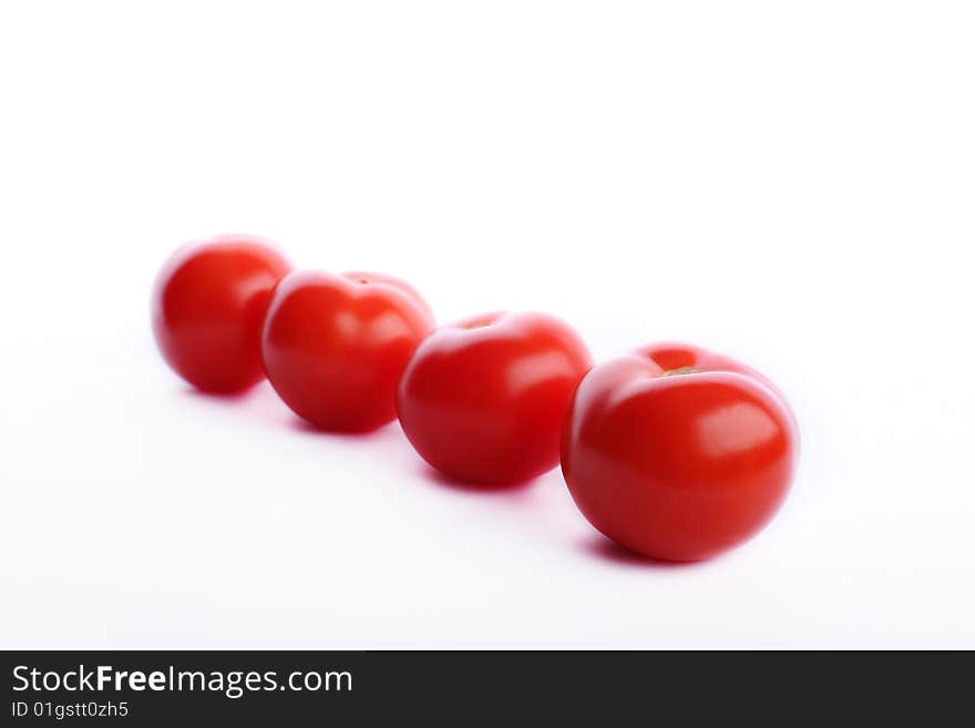 Range Of Four Tomatos