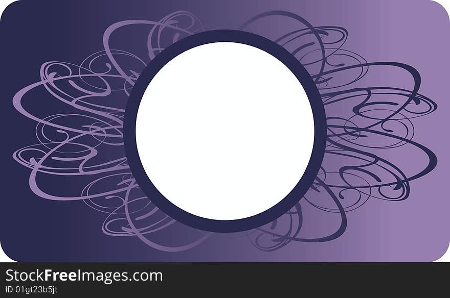 Abstract card for your text (vector)