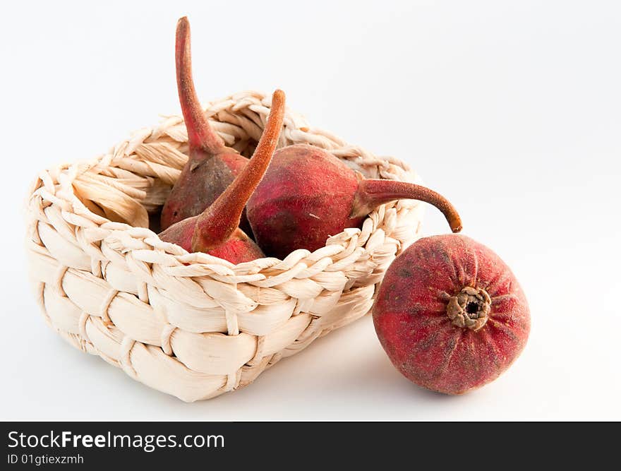 Basket Of Fresh Figs