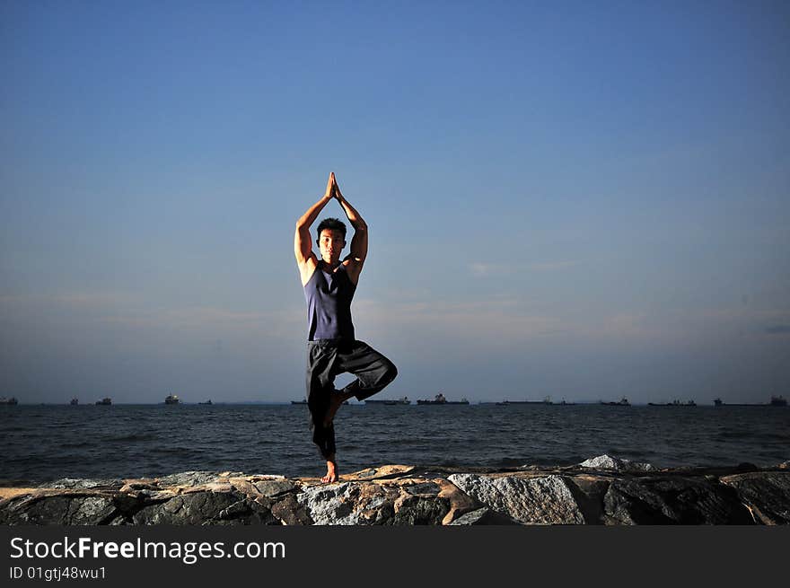 Yoga By The Beach