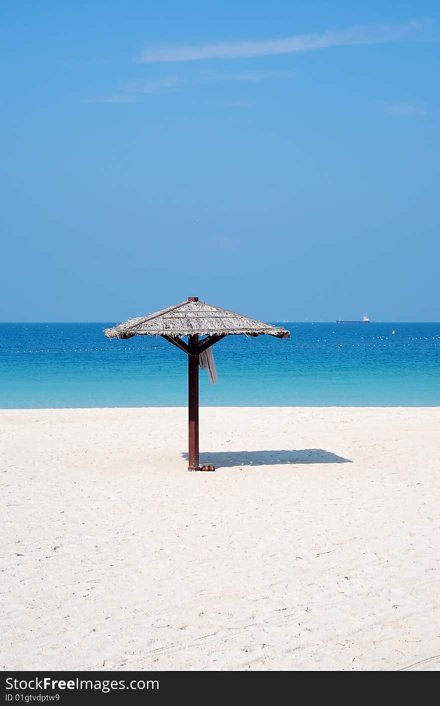 Beach With Single Hut