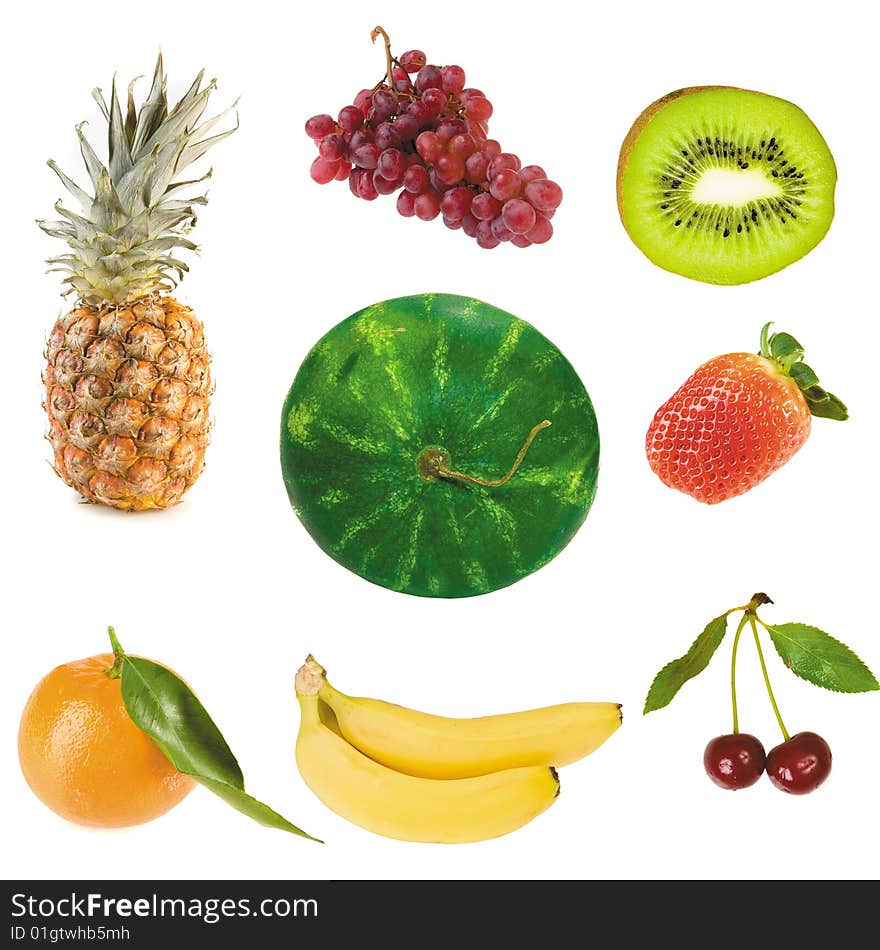 Different fruits