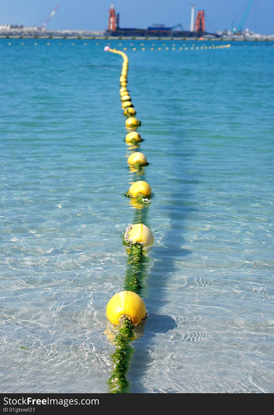 Yellow Floats Line