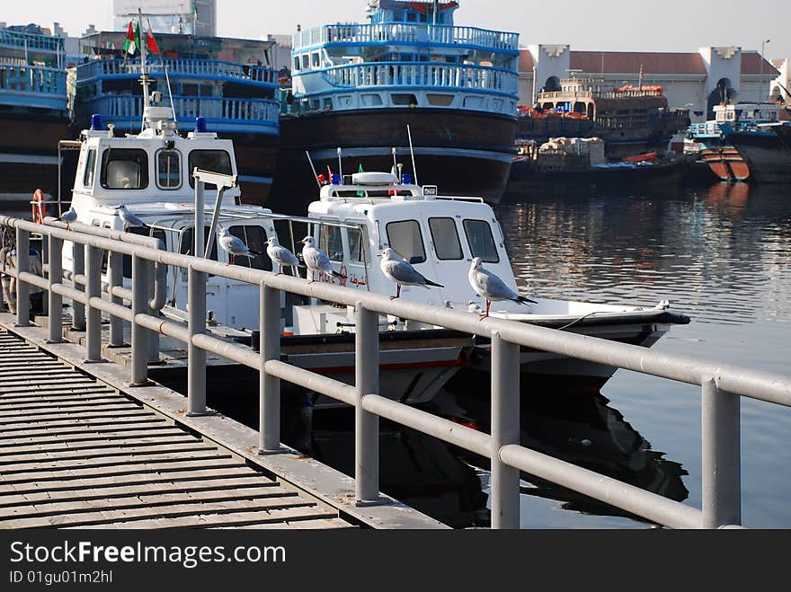 Dhows At Dubai Creek