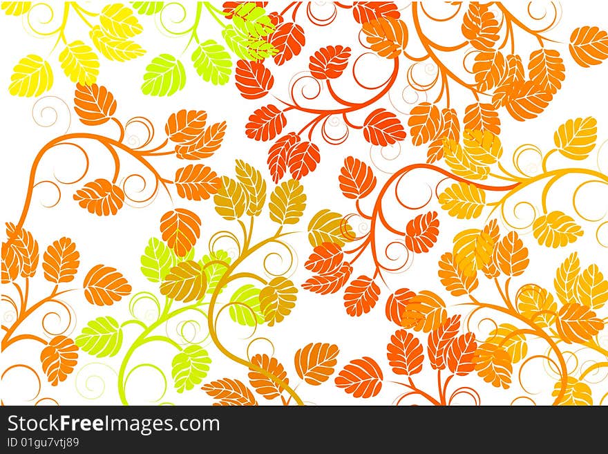 Colorful Floral Background