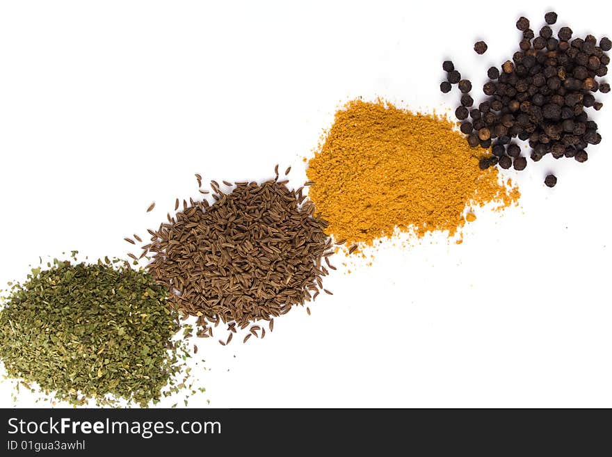 Various spices