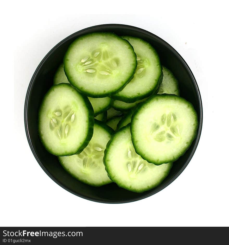 Cucumber slices