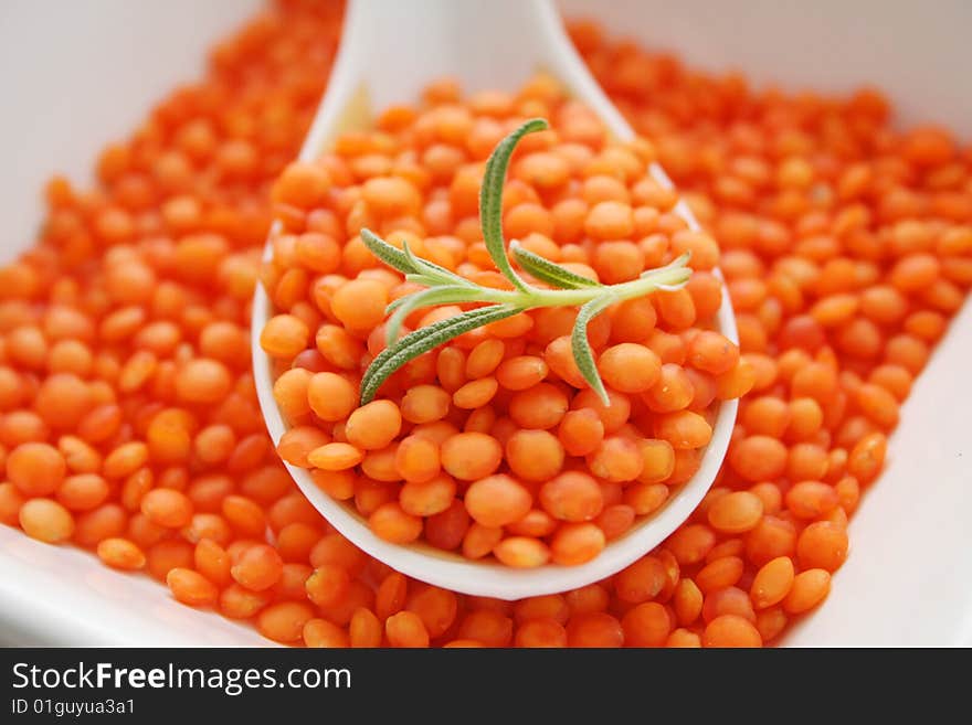 Red lentils