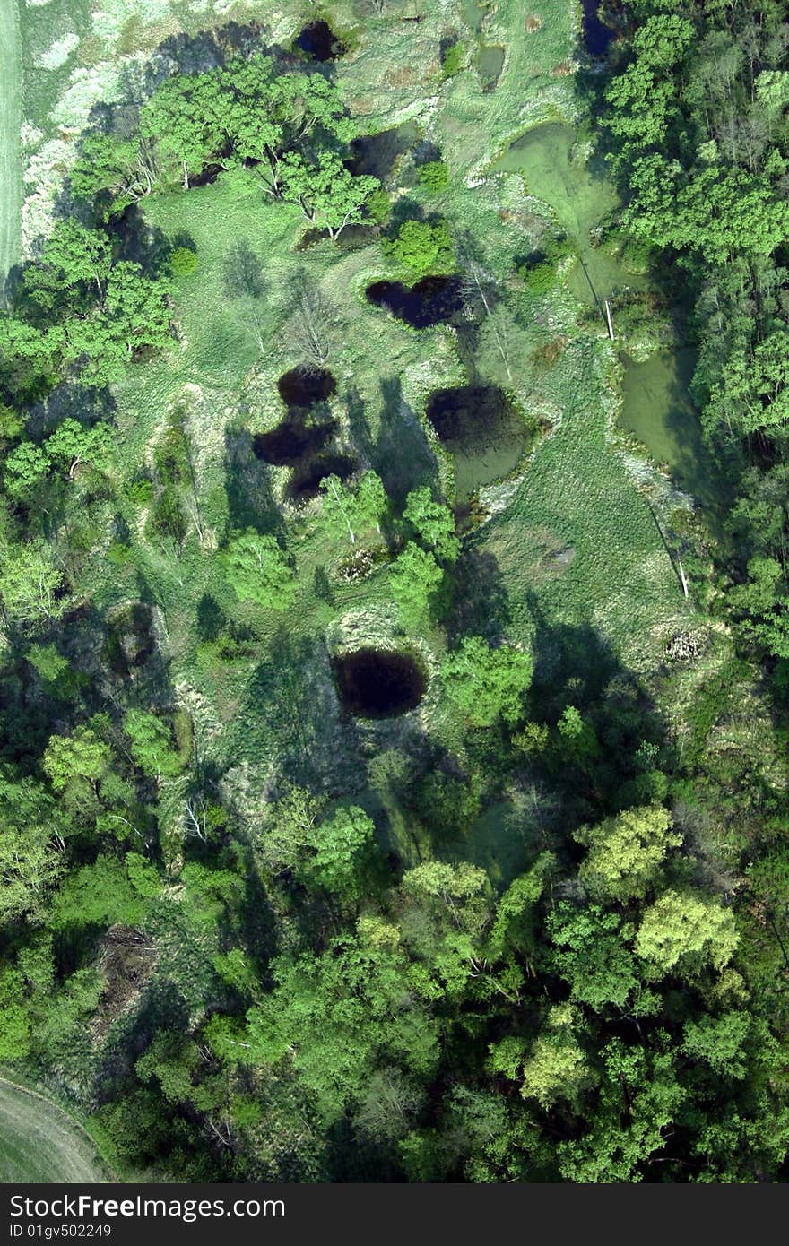 Ponds Near Strakonice