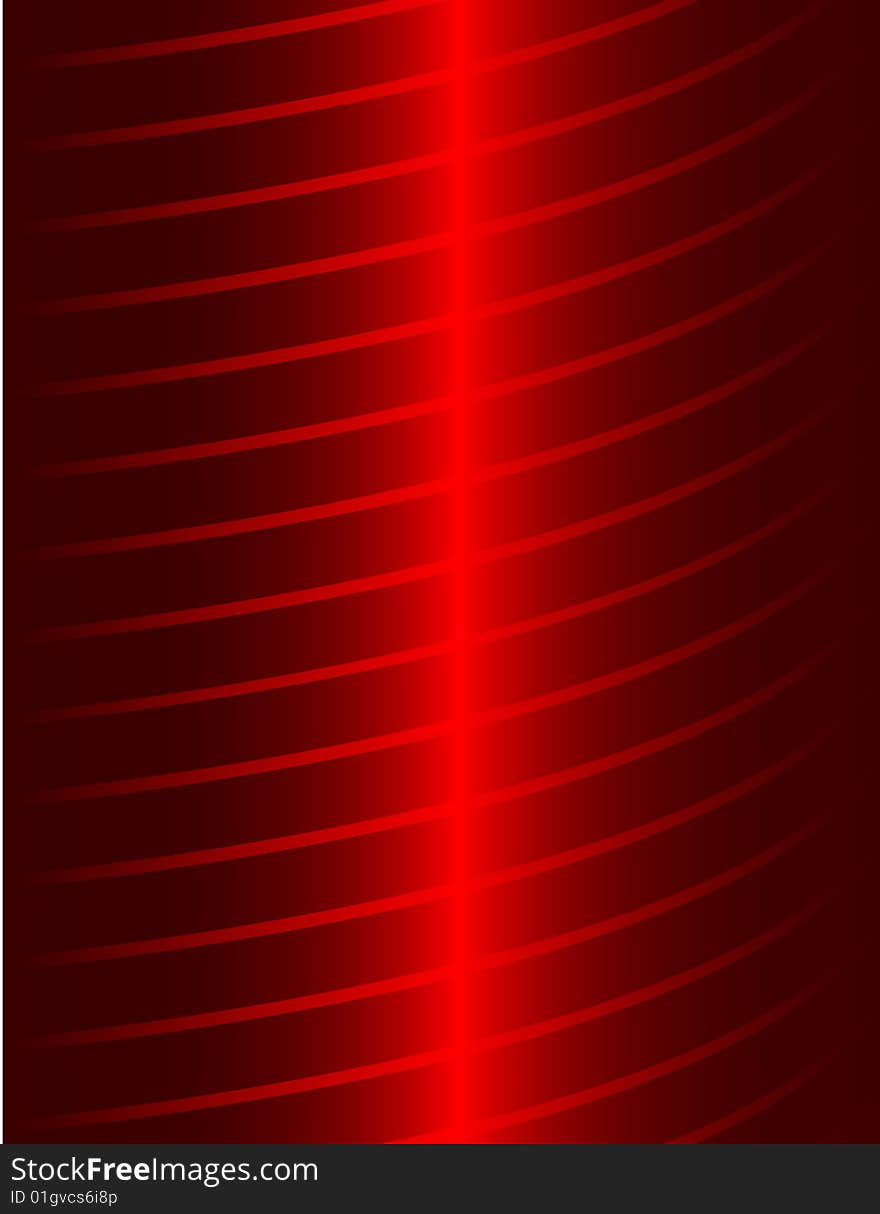 Red abstract background, vector illustration