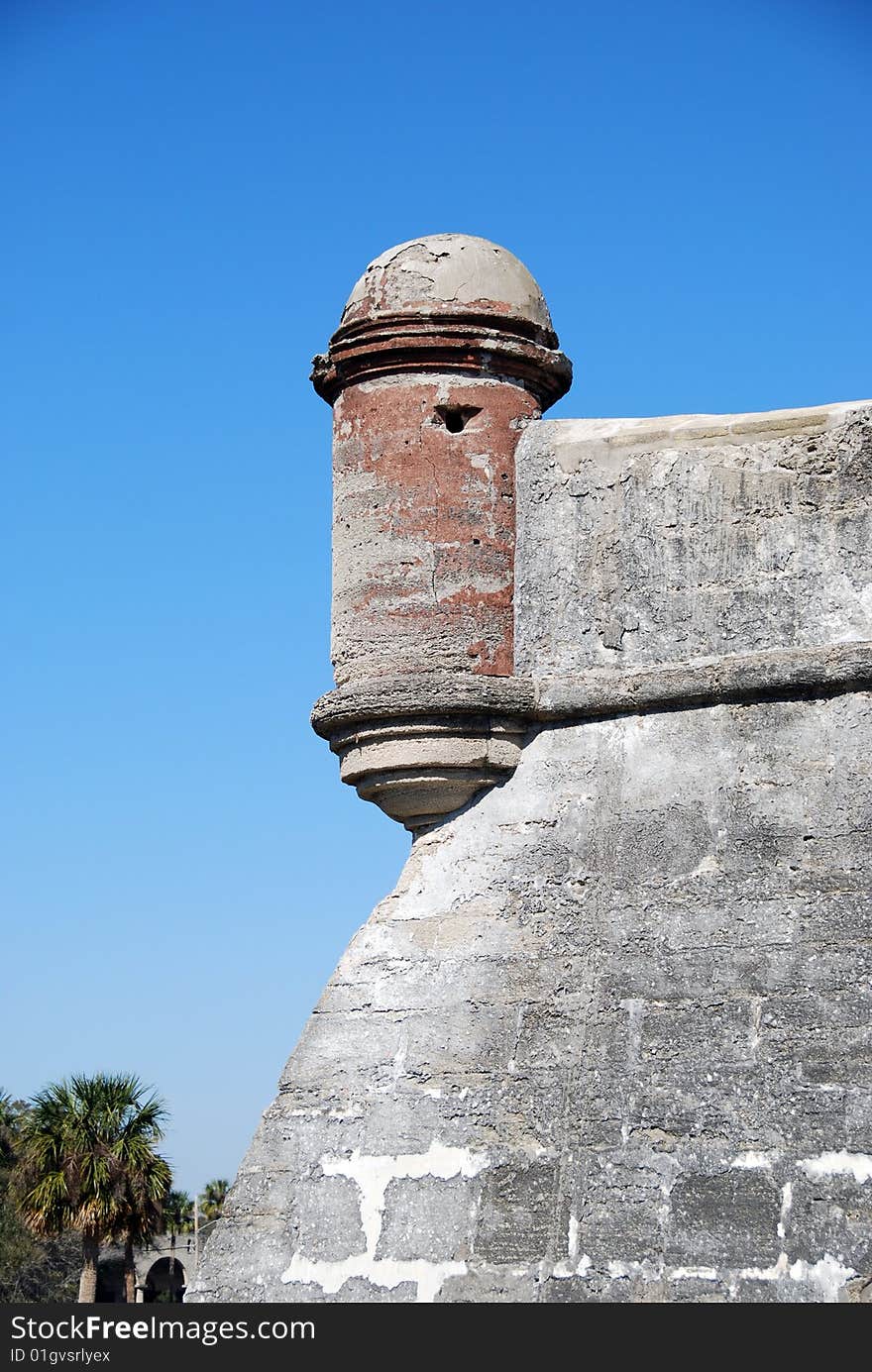 Fort at St. Augustine Florida. Fort at St. Augustine Florida