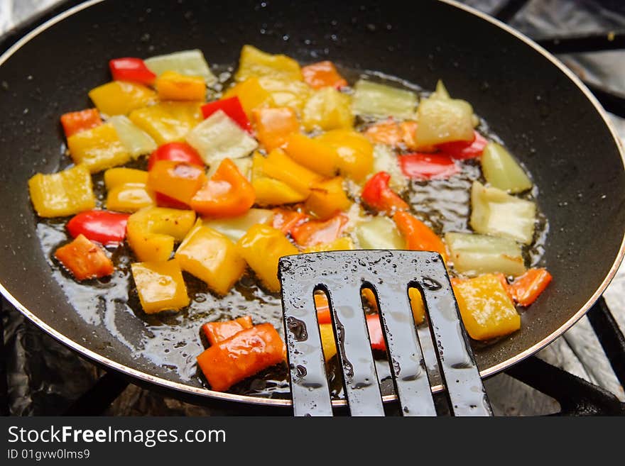 Cooking Peppers