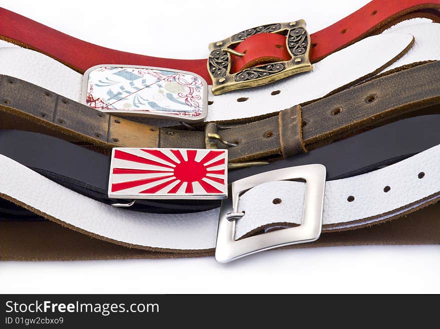 Modern beautiful belts