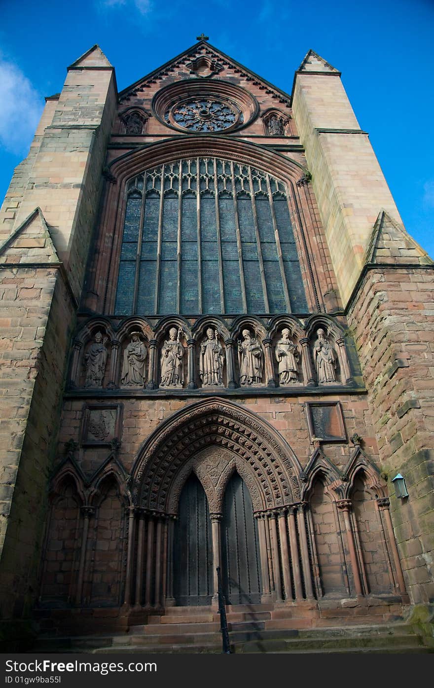 Side doorway of the cathedral